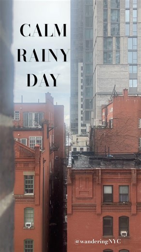 new york window, watching calm rain | ft. thoughts on taking risks
