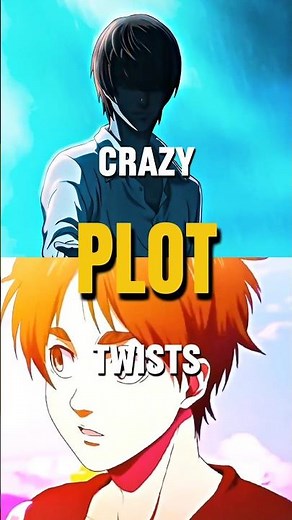 Anime With The BEST Plot Twists #anime #naruto #anime