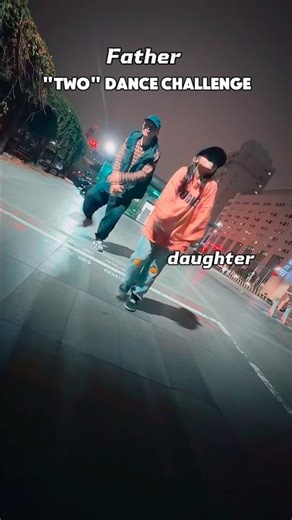 Two dance challenge #dance #家庭 #親子生活