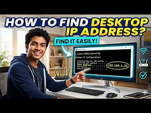 Check Your Desktop IP Address Easily | Windows 10 & 11