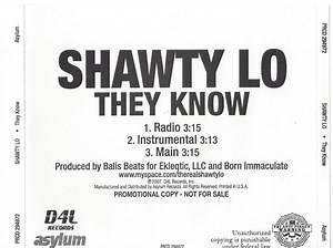 Shawty Lo - They Know