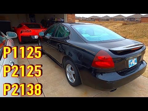 Chevy, Buick, Pontiac p1125 p2125 p2138 Reduced Engine Power WATCH THIS FIRST!!