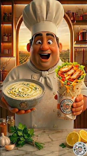 Restaurant Style Creamy Garlic Sauce at Home 🧄#shorts #youtubeshorts
