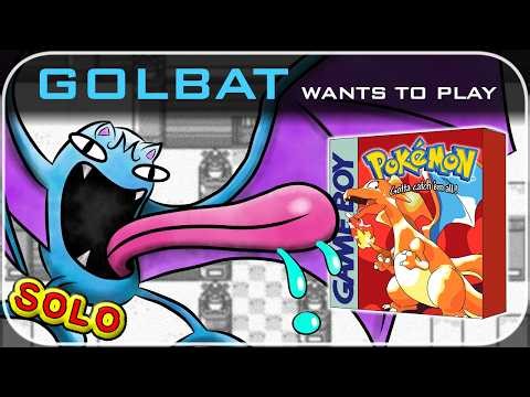 What if Golbat had its BEST moveset? Pokemon Red Solo Run