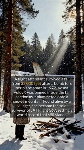 50K views · 695 reactions | She fell 6 miles from an exploding plane and lived to tell the tale. #survival #historyfacts #didyouknow | Make Known | Facebook