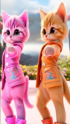 🐾 Cute Dancing Cats🐱💃 | Adorable Kitty Dance Performance 🐾