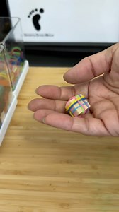5K views · 72 reactions | LOOM BAND CUBE FIDGET Make your own...