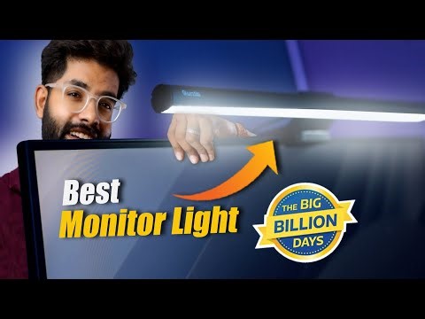 Cheapest Monitor Light for Computer and Laptop ⚡ Quntis Monitor light Bar Review