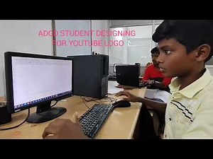 SSL STUDENTS DESIGNING FOR YOUTUBE LOGO