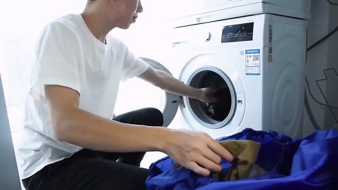 OTraki 28x45 inch Extra Large Laundry Bag 2 Pack Drawstring Laundry Hamper Bag Heavy Duty Dirty Clothes Bag Washable Organizer Storage for Camp Drying Do Not Exceed 176℉ Blue