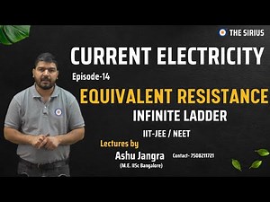 Episode-14 (Infinite Ladder Equivalent Resistance) #equivalentresistance #class12physics #thesirius
