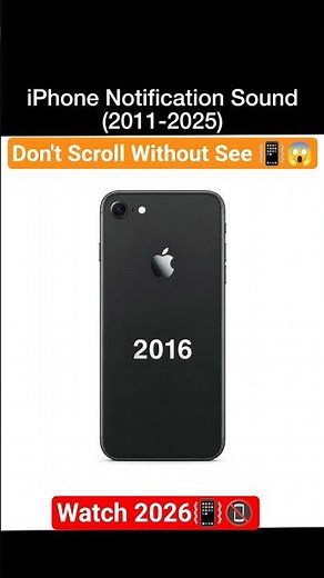 iPhone Notification Sounds (2011–2025) |📱🔔 Which One Was Best? 😳🔥