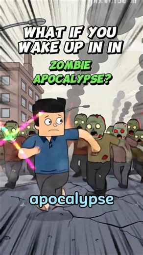 What if you woke up in a Zombie Apocalypse?