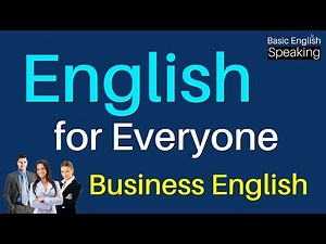 English for Everyone - Business English Conversation Lessons