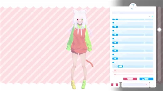 Customizable Cat Neko Girl Vtuber Model: Fully Rigged for Vtube Studio - Etsy