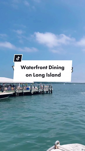 Enjoy seaside flavors and coastal vibes at these Long Island waterfront gems 🌊🍽️ #discoverlongisland #longisland #longislandny #discoverli #longislandnewyork #whereyoubelong #longislandlife #longislandthings #longislandcheck #longislandsummer #summeronlongisland #traveltokn#traveltiktok #travellife #planyourtrip
