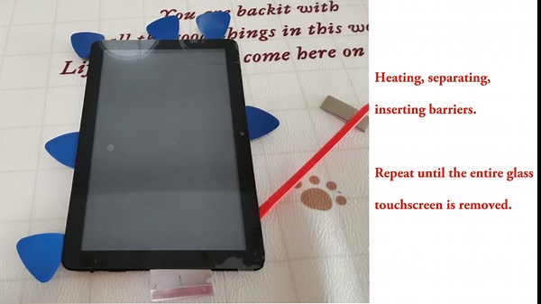 for Fire HD 8 /HD 8 Plus Tablet (12th Generation Released in 2022/2024) R2SP8T R24SB8 Screen Digitizer Replacement Panel Front Glass Lens, for Fire HD 8 /HD 8 Plus 12th Gen and Tecno Tablet T805S