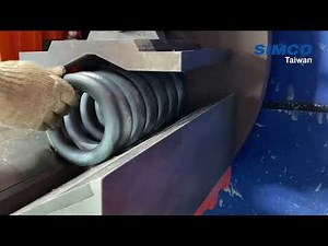 Designed for large springs grinding - Wet Type Spring Grinder