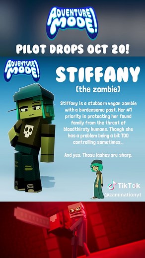 Meet Stiffany! - Adventure Mode #minecraft #animation #adventuremode | Adventure