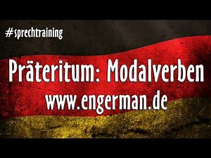 Deutsch Lernen | Präteritum: Modalverben