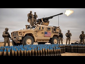 US Marines Test-Fires .50-Cal Monster Machine Gun M2A1