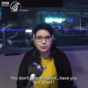 9.1K views · 115 reactions | "YOU DON'T LOOK DISABLED....HAVE YOU GOT PROOF?" Raven Lane has Rheumatoid arthritis and fibromyalgia. She wants to raise awareness of living with an invisible disability. | BBC Radio Scotland | Facebook