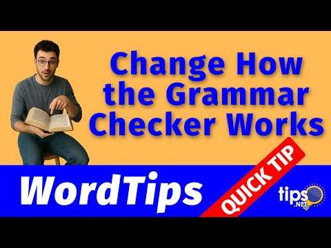 Setting Grammar-Checking Options