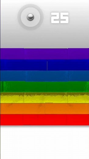 Rainbow Brick Wall - Smash Hit Custom Level Checkpoint Segment Mod #smashhit #viral #pride #lgbt