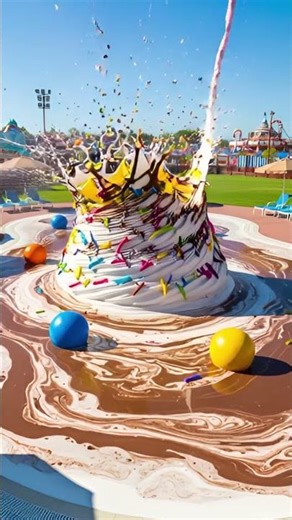 Chocolate Milkshake Pool
