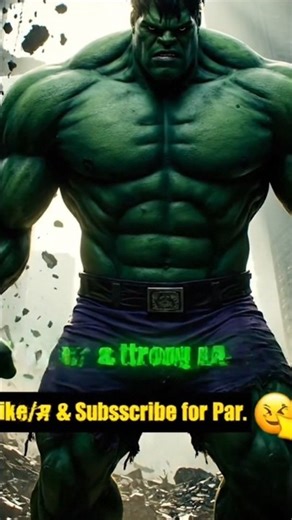 Aaj Hulk course ka dard Ne Tod Diya story ai hulk viral shorts