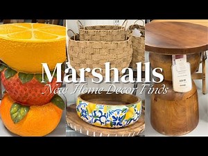 MARSHALLS SHOP WITH ME 2025 | All New Home Decor 2025