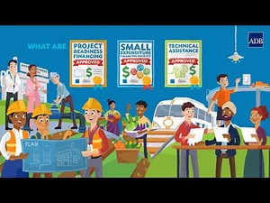 What are Project Readiness Financing, Small Expenditure Financing Facility and Technical Assistance?