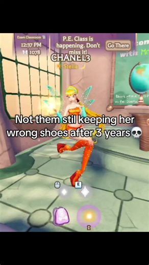 Her shoes are stil WROOOOONG #winxclub #fairyguardians #thefauryguardians #roblox #stellafromwinx