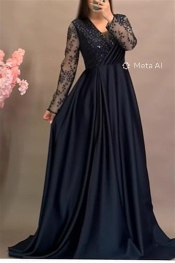 Customized Elegant A-Line Evening Dress – Luxury Rhinestone Beaded V-Neck ||style aura fashion||