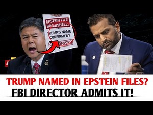 FBI Director Confirms Under Oath That Trump’s Name Appears in Epstein Files | Hearing