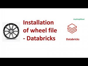 Installation of wheel file in databricks