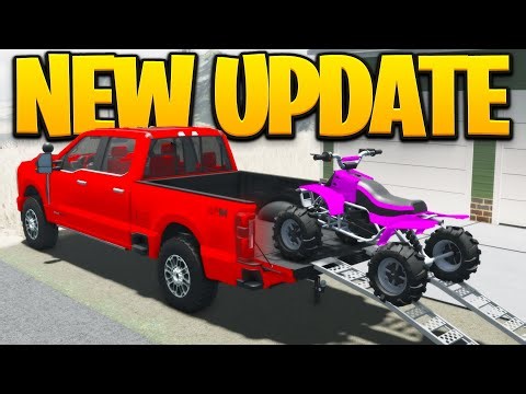 2 New Placeable Ramps & Pickup Strapping in American Plains Mudding!