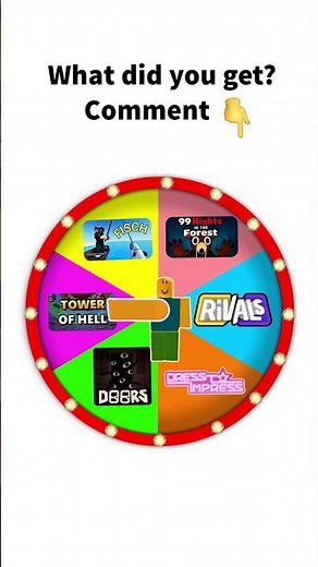 Which Roblox Game Will You Get? 🎡👀 | Spin & Win #roblox #shorts