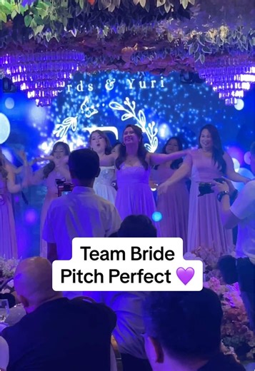 Team Bride Performance: A Perfect Wedding Moment