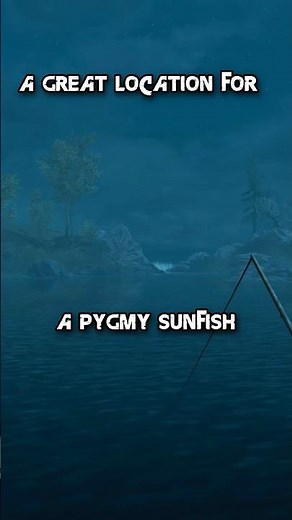 A Great Location To Catch A Pygmy Sunfish In Skyrim! #skyrim #skyrimanniversaryedition #shorts