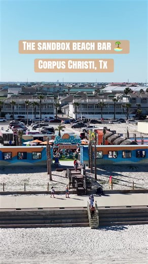 Spring break at Sandbar Beach Club in Corpus Christi 🌴 North Beach is going crazy this week. #CorpusChristi #CorpusChristiTX #NorthBeachTX #SpringBreakTexas #padreisland