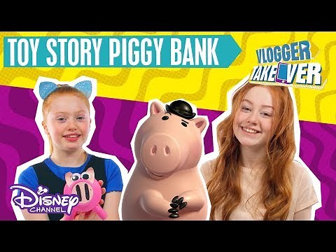 Ruby Rose UK | DIY Piggy Bank From Toy Story 🐽 | Disney Channel UK