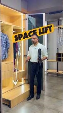 Space Lifter Wardrobe | Smart Storage Solution for Every Home | Fayiz Roomy