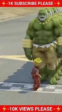 SUPER HEROES AND GROOT VS MAESTRO HULK 🤯#short #funny#trending#gta5 #shortsfeed#foryou #youtubeshort