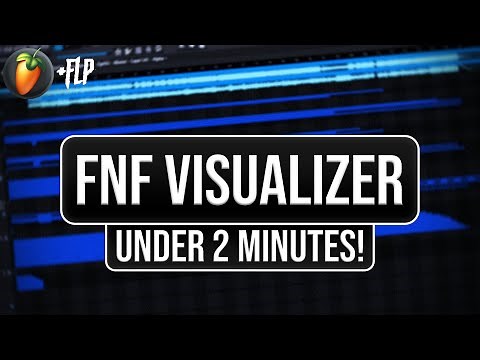 [+FLP] How To Make SIMPLE FNF VISUALIZERS Under 2 MINUTES - FL Studio Tutorial
