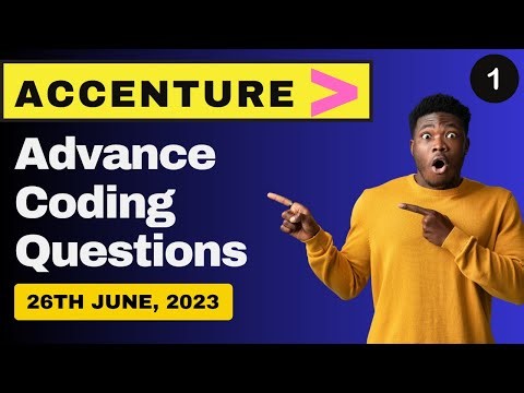 26 Jun Advance Coding : Accenture Assessment test 2023 | Accenture coding questions & answers python