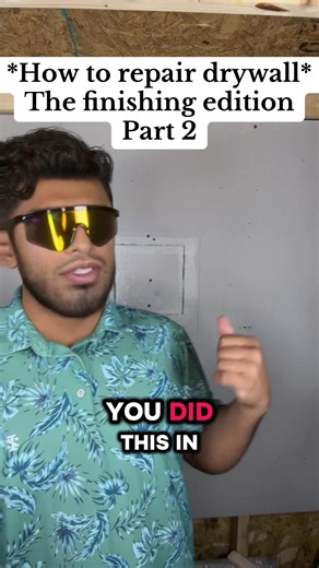 How to Repair Drywall: The Finishing Edition Part 2