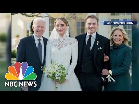 White House Wedding For President Biden’s First Grandchild