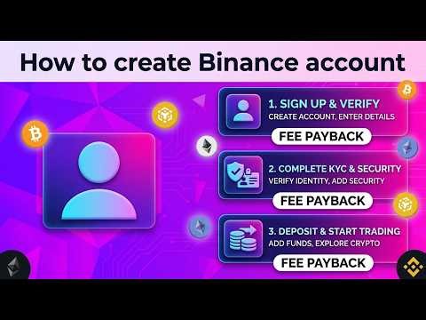 How to create Binance account: Start quickly 2026 #howtocreatebinanceaccount