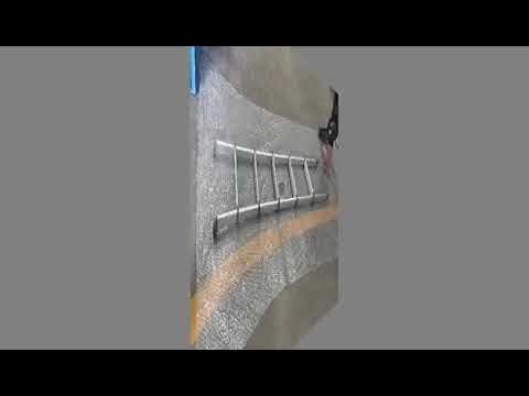 HEYRV Motorhome Accessories Parts Reinforced Aluminum Alloy 5 Steps Indoor Anti-Skid RV Ladder